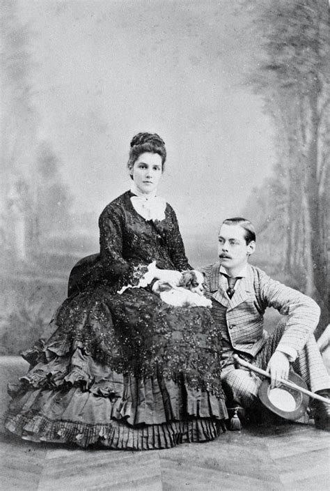 Lord and Lady Randolph Churchill.